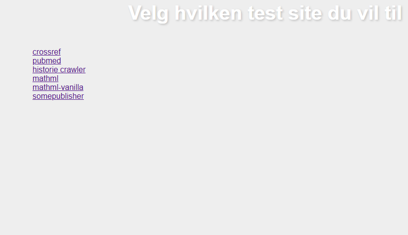 "Allt i en side for integrerings prosjekter"